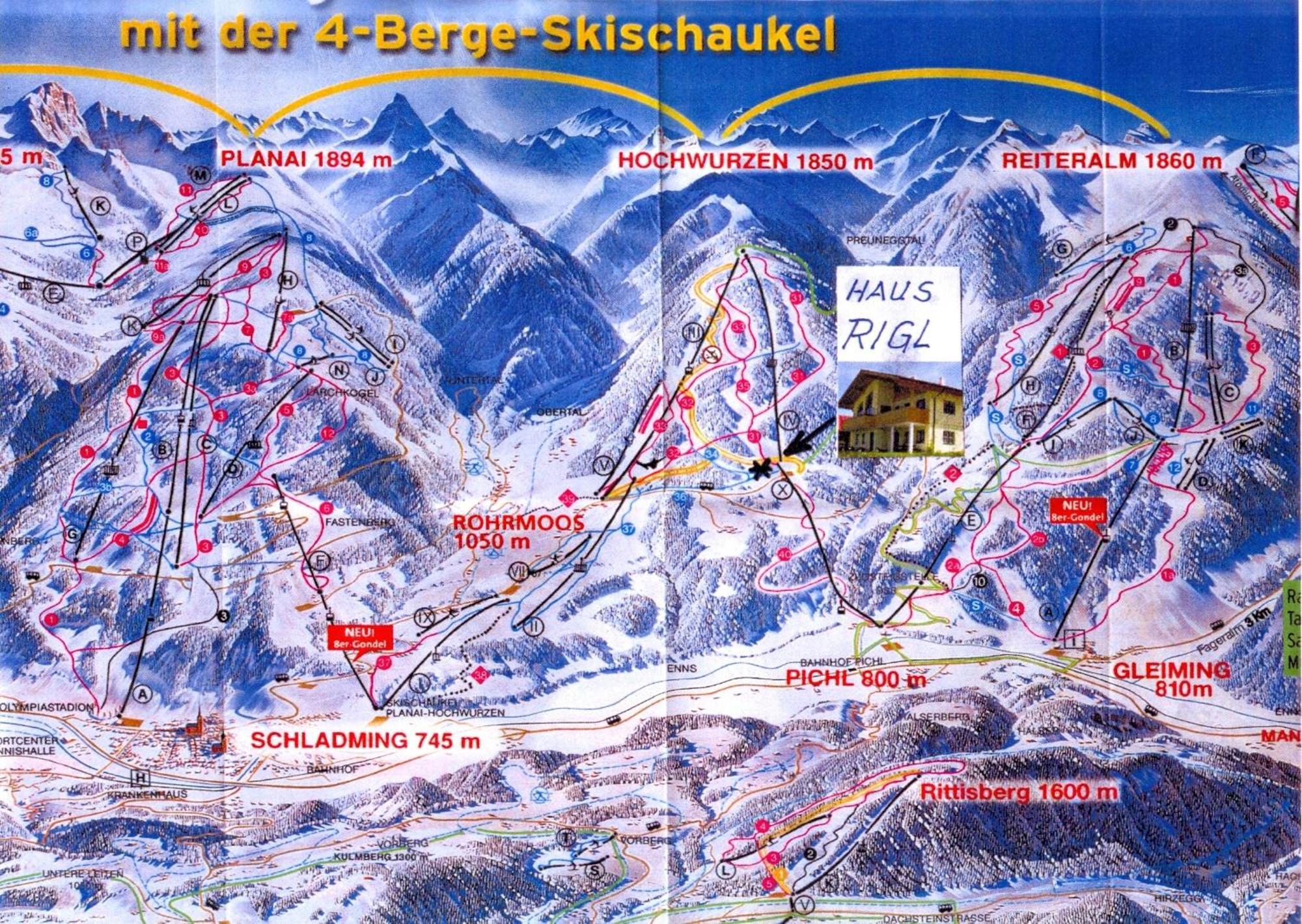 Appartamento Haus Rigl Schladming Esterno foto